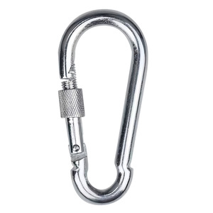 Mousqueton en acier inoxydable Qiwang avec verrouillage femelle 33592, crochet de sécurité pour utilisation avec corde ou chaîne - Product Image 2