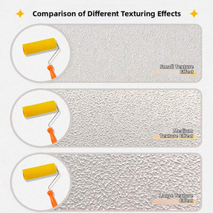 Acrylic UV Vữa Cho Khách Sạn Trang Trí Nội Thất Thấp Voc Chống Nấm Mốc Hiệu ứng 3D Khuôn Cho Kết Thúc Sơn Bàn Chải Cho Nội Thất Giọng Tường - Product Image 4