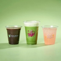Gobelets en plastique PET jetables 4oz 7oz 8oz 9oz 10oz avec couvercles, logo personnalisé imprimé pour café, dessert, yaourt, bar, boissons
