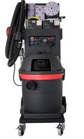 Ponceuse pneumatique industrielle double pour véhicules, avec aspiration des poussières et ponçage à sec
