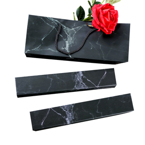 Beautiful Wedding Cake Boxes for Guest <strong>Marble</strong> Print Gold Foil logo Custom Rigid Cardboard Luxury <strong>Chocolate</strong> Box - Product Image 3
