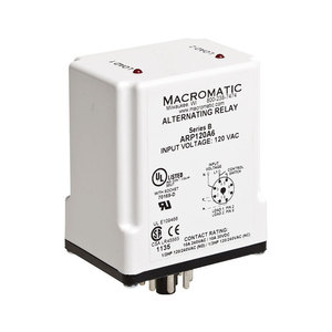 Relé de Alternancia Macromatic ARP012A2 DPDT 120V AC/DC Miniatura de Alta Potencia para Uso General - Product Image 4