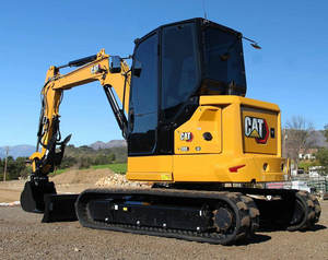 Gebruikte High-End Cat305 Minigraafmachine Met Epa/Hydraulische Duim Tweedehands Rups 5ton Crawler Digger Met Rubberen Rups - Product Image 2