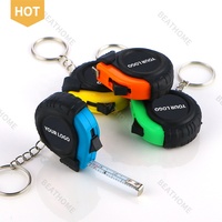 Fabricant de mini ruban à mesurer personnalisé porte-clés serrure à glissière stable outil de mesure du corps OEM & ODM pris en charge