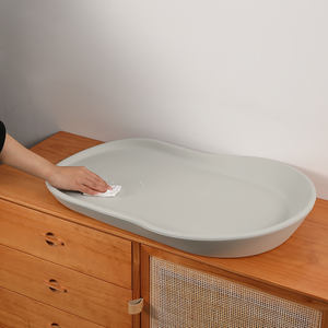 Nouveau matelas à <span class=keywords><strong>langer</strong></span> EVA pour bébé imperméable et antidérapant avec sangle de sécurité compatible avec le canapé-lit de <span class=keywords><strong>commode</strong></span> standard - Product Image 3