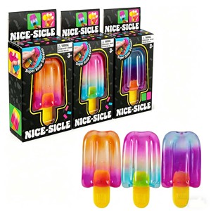 Giocattoli Antistress Squishy TPR a Forma di Ghiacciolo, Giocattoli Antistress Fidget, Prodotti Antistress, Giocattolo Squishy a Forma di Raviolo Morbido per Adulti - Product Image 4