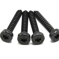 Vis autotaraudeuse à six lobes de différentes tailles de forme 25mm noire