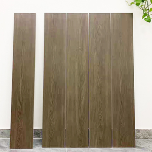 Baldosas de <span class=keywords><strong>Madera</strong></span> Modernas para Piso, Superficie Mate, Textura Similar a la <span class=keywords><strong>Madera</strong></span>, Baldosas de Cerámica Marrón Grisáceo, Baldosas de Porcelana con Aspecto de <span class=keywords><strong>Madera</strong></span> - Product Image 1