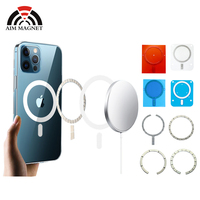 Kit de fixation magnétique sans fil pour mobile avec forte force d'adsorption, support magnétique pour voiture