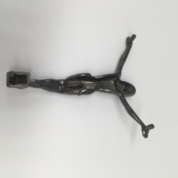 Pendentif catholique en bronze avec jésus, 1 pièce, haute qualité, meilleures ventes, crucifix