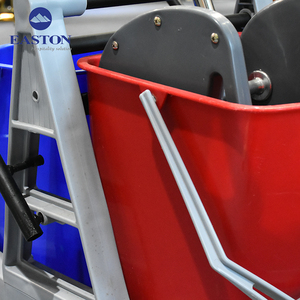 34L nouveauté en plastique double seau <span class=keywords><strong>essoreur</strong></span> chariot chariot de nettoyage pour hôtel - Product Image 3