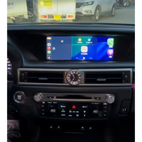 Autoradio Android Auto avec écran tactile GPS Navigation sans fil CarPlay pour Lexus GS250 GS350 GS450 2012-2020, système Linux 10.25
