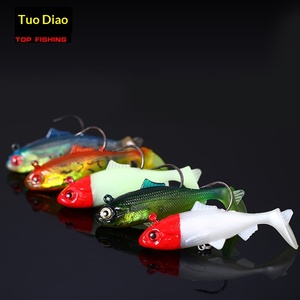 ชุดเหยื่อตกปลาแบบนิ่มหัวตะกั่ว<span class=keywords><strong>ใหม่</strong></span> น้ำหนัก 7 กรัม ยาว 60 มม. สำหรับตีไกล ใช้ได้ทั้งน้ำจืดและน้ำเค็ม เหมาะสำหรับปลาแบส <span class=keywords><strong>ปลา</strong></span>แมนดาริน <span class=keywords><strong>ปลา</strong></span>คาร์พ <span class=keywords><strong>ปลา</strong></span>ไพค์ พร้อมตะขอคม - Product Image 1