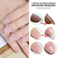 Transparent Fiber fix gel verre constructeur ongles polisih gel ongles réparation extension Sculpture Construction gel dur OEM marque privée