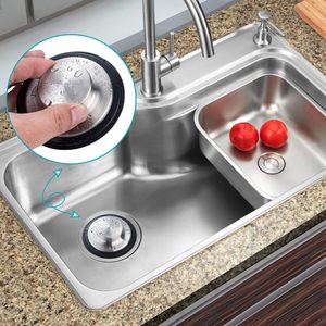 Tappo per Lavello da Cucina da 3 3/8 Pollici (8,57 cm) in Acciaio Inossidabile, Tappo per Smaltimento Rifiuti, Adatto a Scarichi Standard da 3,5 Pollici di Diametro - Product Image 5