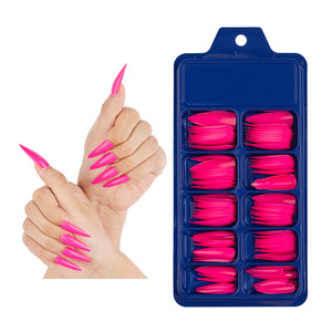 <span class=keywords><strong>Uñas</strong></span> postizas personalizables <span class=keywords><strong>de</strong></span> Color sólido brillante a presión para mujeres y niñas, puntas <span class=keywords><strong>de</strong></span> manicura para Salón <span class=keywords><strong>de</strong></span> Arte <span class=keywords><strong>de</strong></span> <span class=keywords><strong>uñas</strong></span>, uso con logotipo completo - Product Image 1