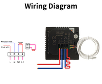 UBARO Tipe 86 Termostat WiFi Pintar 90-240V 16A Layar Sentuh Kontrol Suara & Aplikasi untuk Pemanas Lantai, Boiler Air & Gas