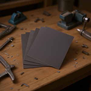 Hoja de papel de lija de carburo de silicio Ttake Ab3044, grano 1000, 230x280 mm, para discos de lijado - Product Image 3