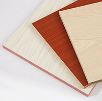 Panneau MDF, panneau MDF mélaminé 18 mm, panneau de fibres à densité moyenne, vente directe d'usine, prix avantageux, placage mélaminé