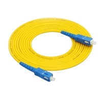 SC/LC UPC/APC SX DX Conectores de fibra óptica Cable de red doméstica Cable de conexión para comunicación de fibra a la red doméstica