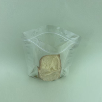 Sacs de boulangerie entièrement transparents avec fermeture à clip 20*30cm pour pain et pâtisserie, minimalistes et écologiques, vente directe d'usine, personnalisables