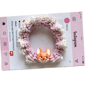 Diademas de Pelo para Niñas con Diseño de <span class=keywords><strong>Judy</strong></span> y <span class=keywords><strong>Nick</strong></span> de Anime, Lazos de Pelo de Ganchillo para Niñas, Anillos de Pelo para Niñas - Product Image 5