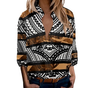 Camicia abbottonata a maniche lunghe Dropshipping abbigliamento donna Casual donna top Chemise Femme <span class=keywords><strong>elegante</strong></span> Ropa Mujer Camisa - Product Image 3