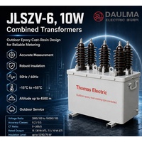 Transformateur combiné 200/5A 10kV JLSZV-6/10W, classe 0.2S, boîte de mesure extérieure pour utilisation en distribution d'énergie