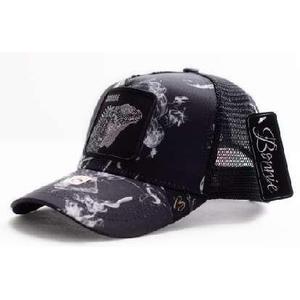 Cappello da camionista Bonic in tessuto a rete, regolabile, traspirante, impermeabile, casual, a 6 pannelli, per adulti, primavera estate - Product Image 1