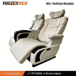 <span class=keywords><strong>Siège</strong></span> de voiture modifié électrique réglable avec ventilation, chauffage, massage, charge sans fil USB de Feigeer Tech pour Toyota Prado - Product Image 1