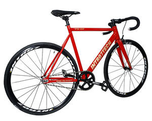 PB001 insec7 bike classic <span class=keywords><strong>vintage</strong></span> 54cm 700c bici a scatto fisso single speed fixie gear bikes - Product Image 6