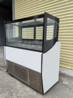 Vitrine réfrigérée pour crème glacée, réfrigérateur commercial, machine à fabriquer de la crème glacée dure, machine à gelato pour les entreprises, prix
