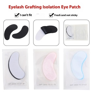 Parche para ojos de pestañas, injerto en stock, película transparente negra y azul, espaciador de algodón en polvo para hoja espaciadora de pestañas postizas - Product Image 3