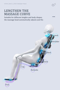 Fauteuil de massage à grand écran Lcd Gravity 8d Zero Gravity Luxury pour le corps entier - Product Image 5