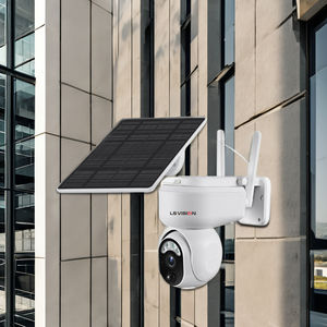 LS vision 1080P IP66防水可充电太阳能闭路电视摄像机低功率3.5W PIR运动检测广角CMOS室内闭路电视 - Product Image 2