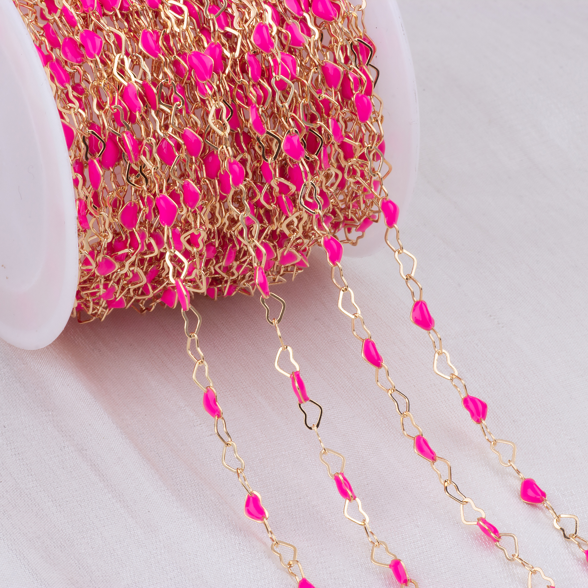 Fuchsia rempli d'or 14 carats