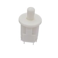 Sakelar Tombol Tekan Pintu Kulkas 2 Pin 2A 125VAC 1A 250VAC Momentary OFF-(ON) IP41