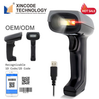 Escáner de Código de Barras Automático con Cable 1D 2D, Lector de Códigos QR de Mano, USB, Android, IOS, LINUX, MAC, Modelo X-760E