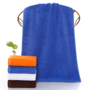 Toalla de Piso de Algodón Puro 50x80 cm Rectangular Absorbente para Uso en Baños de Hotel - Product Image 1