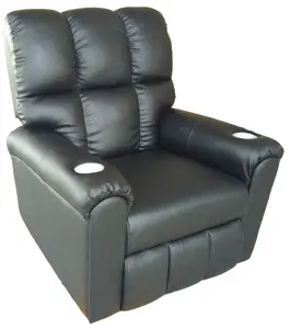 USIT座椅UV-857 Vip家庭电影椅与杯垫皮革现代客厅沙发Chesterfield沙发5年独立