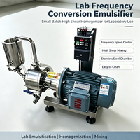 Pompa Emulsifikasi Kecepatan Variabel Laboratorium Benchtop, Homogenizer Inline untuk Laboratorium R&D