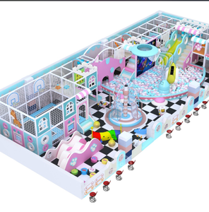 Centre commercial coloré enfants aire de jeux ensemble intérieur <span class=keywords><strong>chambre</strong></span> d'enfants aire de jeux enfants équipement de terrain de jeu intérieur avec piscine à balles - Product Image 1