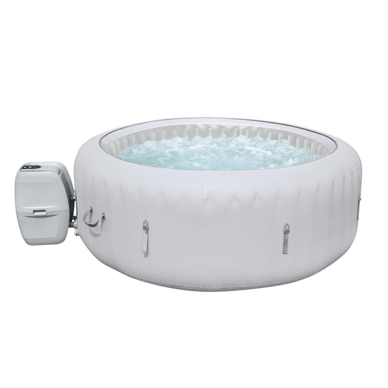 Bestway 60013 портативный Парижский спа со светодиодной подсветкой и подогревом европейского стандарта, уличный спа-бассейн