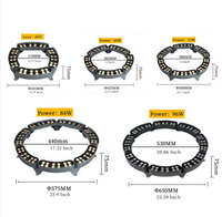 Lampu Cincin Pohon LED RGB AC24V IP65 CE RoHS, Lampu Pohon Embrace, Lampu Pohon Palem, untuk Lampu Sorot Aluminium Lanskap Luar Ruangan