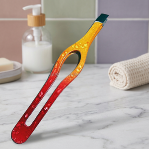 ASAP – Kit de pinces à épiler écologiques et durables en acier inoxydable pour sourcils et cils, à pointe inclinée, pour extensions de cils et outils d'épilation à la cire - Product Image 2