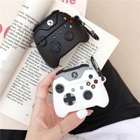 Estuche para auriculares a prueba de golpes con diseño de jugador de juegos y superficie 3D para Pro 2 para 1/2/3, niños, niñas y hombres