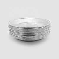 Prix d'usine ARABIA 7" Panier de cuisson jetable en aluminium de qualité alimentaire, écologique, avec couvercle en plastique PET 260ML