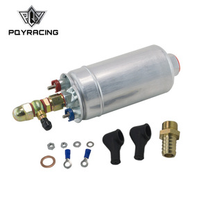 Poyracing External Fuel <b>Pump</b> <b>12V</b> High Flow High Pressure For Car Modification Retrofit Upgrade - Product Image 1