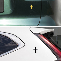 Emblème de voiture en métal chromé, autocollant 3D latéral, autocollant de carrosserie, protection contre les rayures, tuning durable, sans dommages, compatible avec BMW Toyota Honda