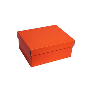 KAKA moin cher boite avec couvercle de carton logo noir chaussures emballage - Product Image 4